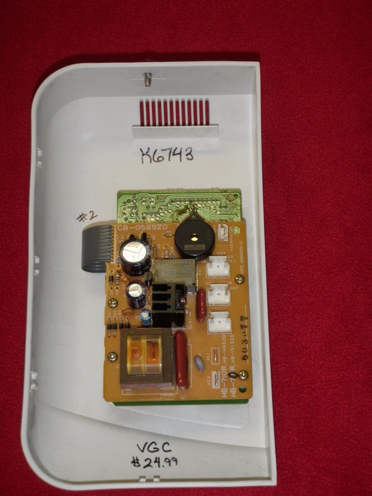 Regal Bread Machine Control Panel & Board Model K6743 (#2)