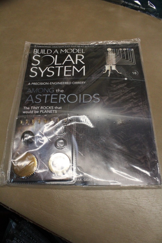 Build A Precision Mechanical Solar System by Eaglemoss Sealed Issues #15-20