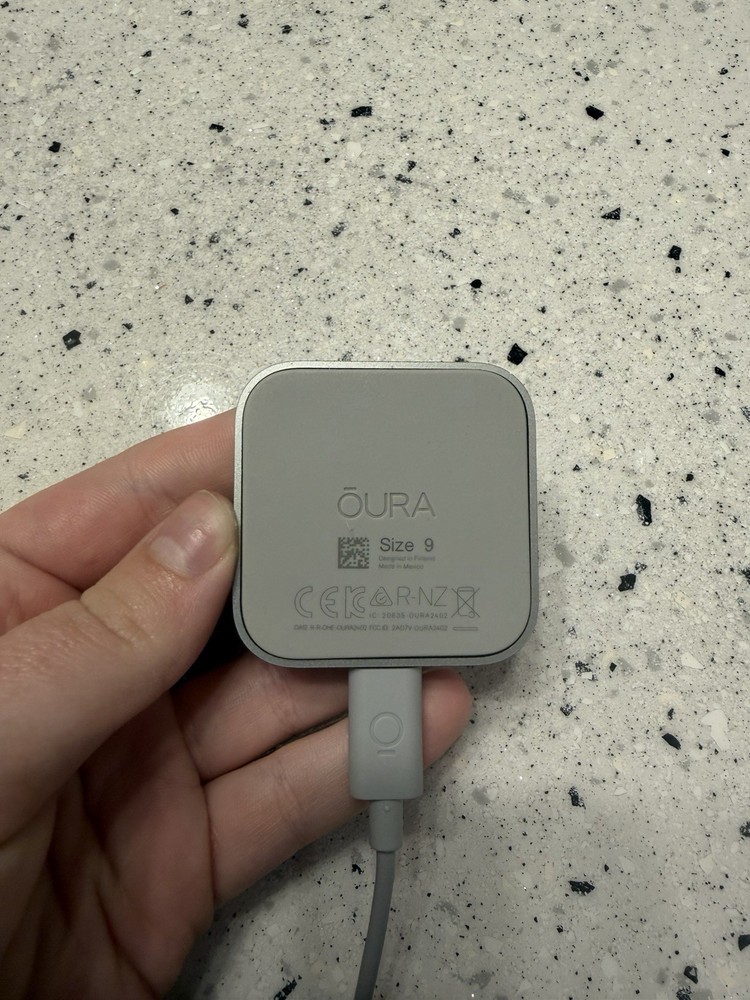 Gen 4 Oura Ring Silver Size 9