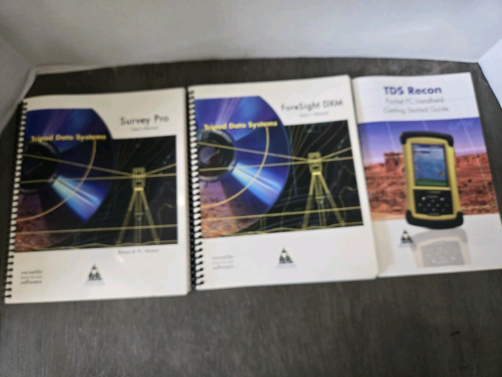 TDS Recon Survey Pro User's Manual  & Foresight DXM User's Manual