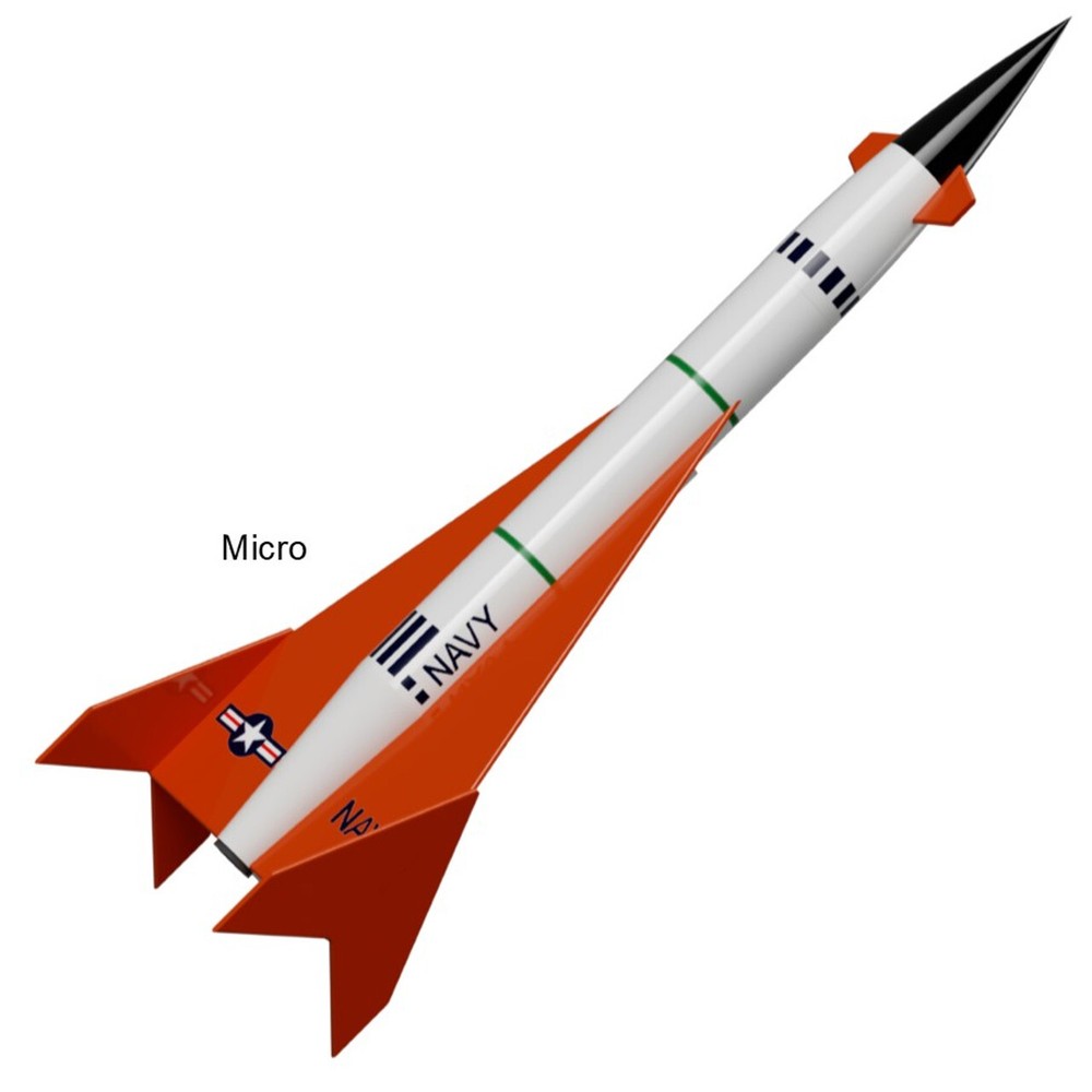 Semroc Flying Model Rocket Kit Micro(MX) Jayhawk™   KMX-04