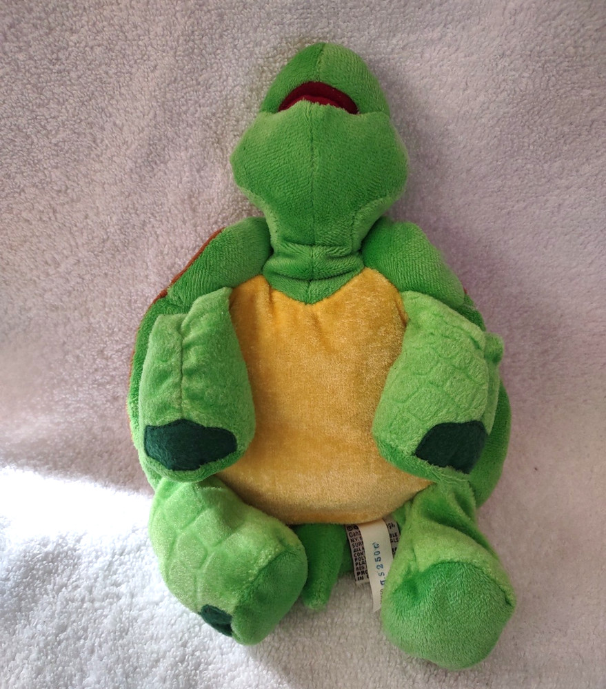 Ganz Webkinz Plush Green Turtle 10" No Code