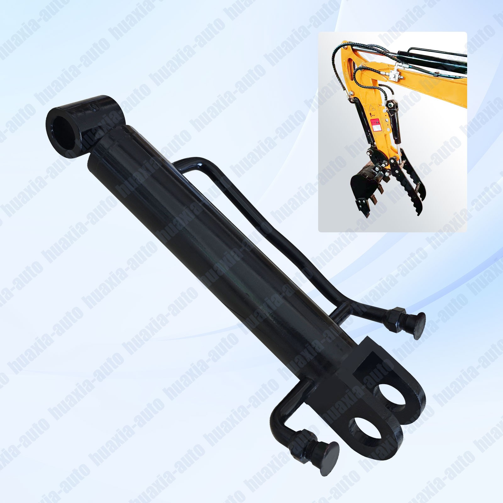 Mini excavator 3-hole thumb clamp oil cylinder replacement parts, brand new