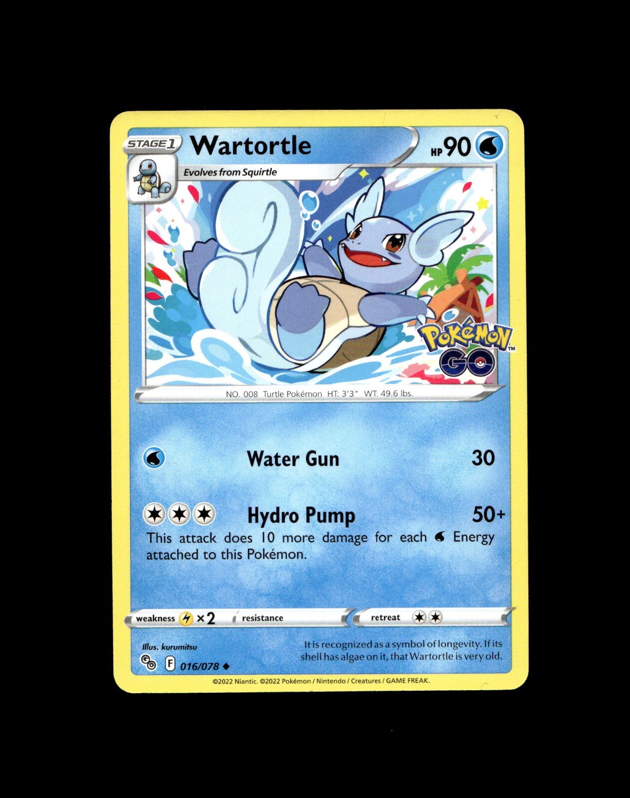 Squirtle Wartortle Blastoise Pokemon Card! Holo/Reverse Holo EX Full Art Cards!