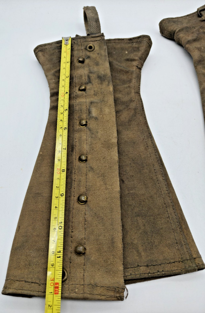 ORIGINAL WWII US USMC COMBAT FIELD LEGGINGS