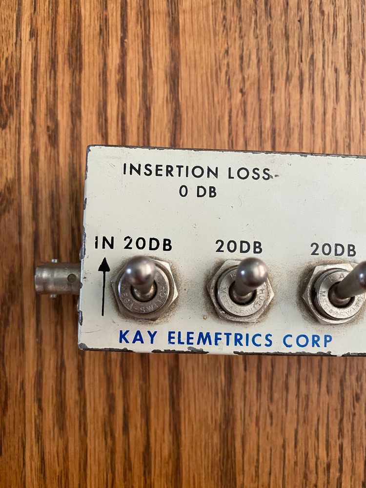 Kay - Attenuator, Model 432 D