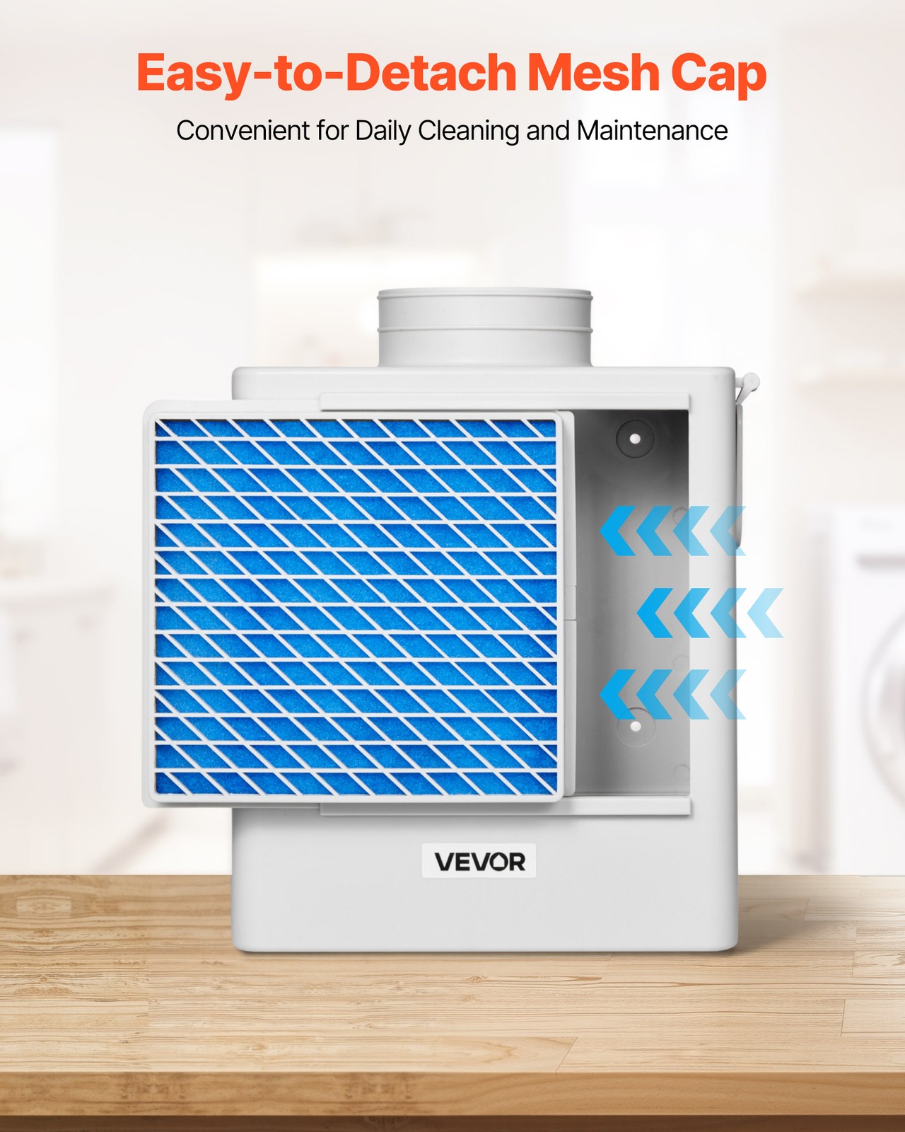 VEVOR 3 in 1 Indoor Dryer Vent Kit ABS Material Fits 4 Inch Exhaust Port