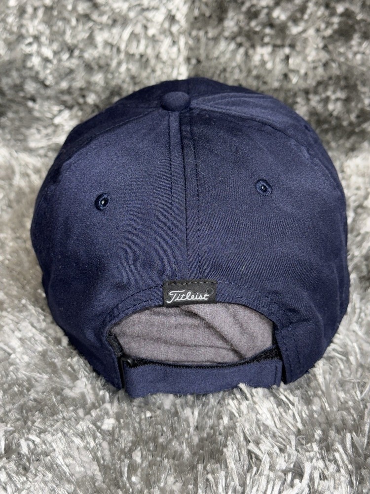 Titleist Hat Cap Strapback One Size Blue Adjustable Golf Hat Logo