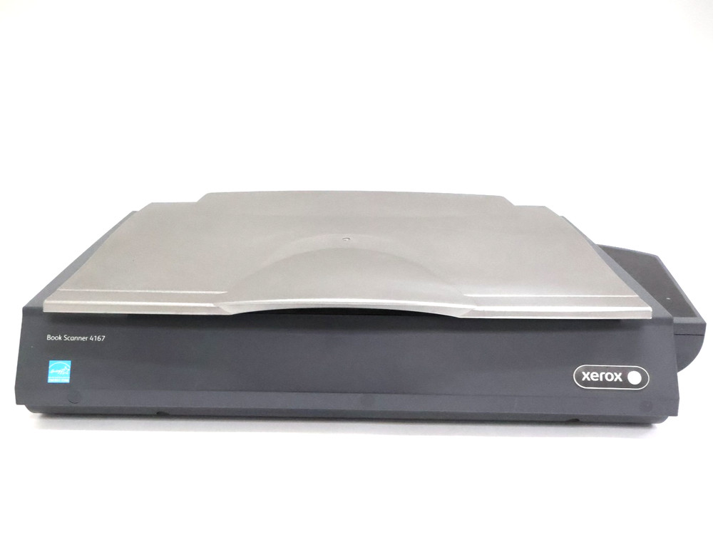 Xerox Book Scanner 4167 Flatbed Scanner Large Format without adapter