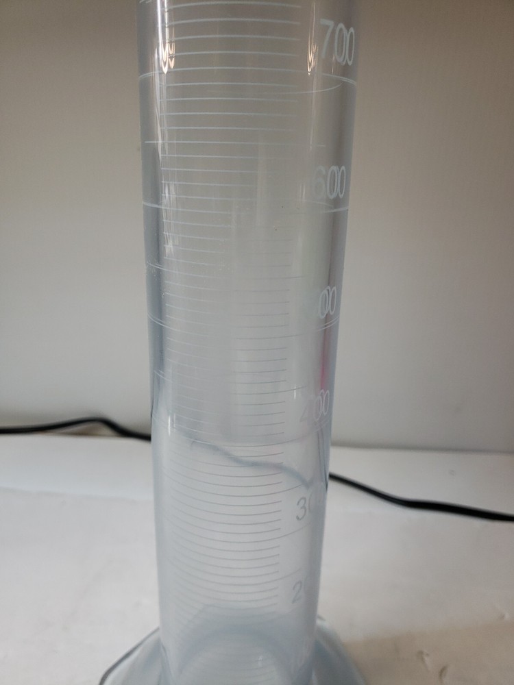 1000 ML PYREXPLUS 63024-1L Cylinder, Single Scale, PVC Coating.