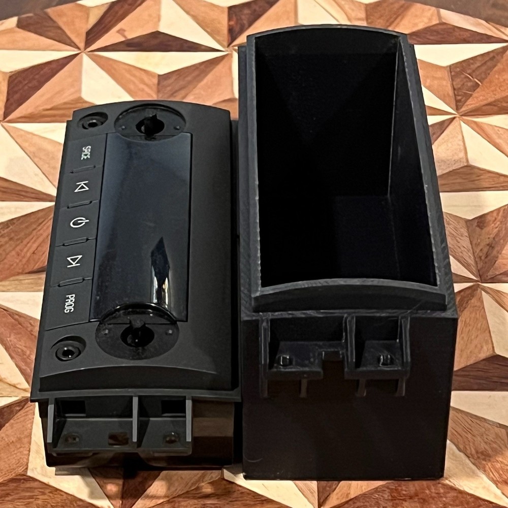 Center Console Rear Control Delete Cubby Panel 2007-2014 Silverado Tahoe NNBS