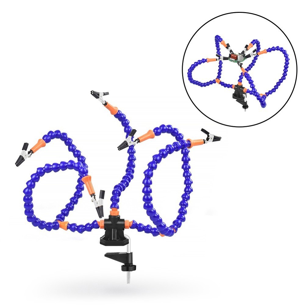 Adjustable Helping Hands with Enhanced Grip Suitable for Multiple Applications