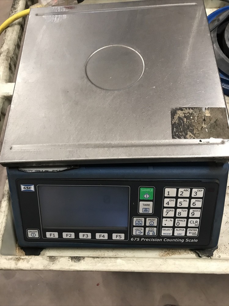 GSE MODEL 675 counting scale with power cord