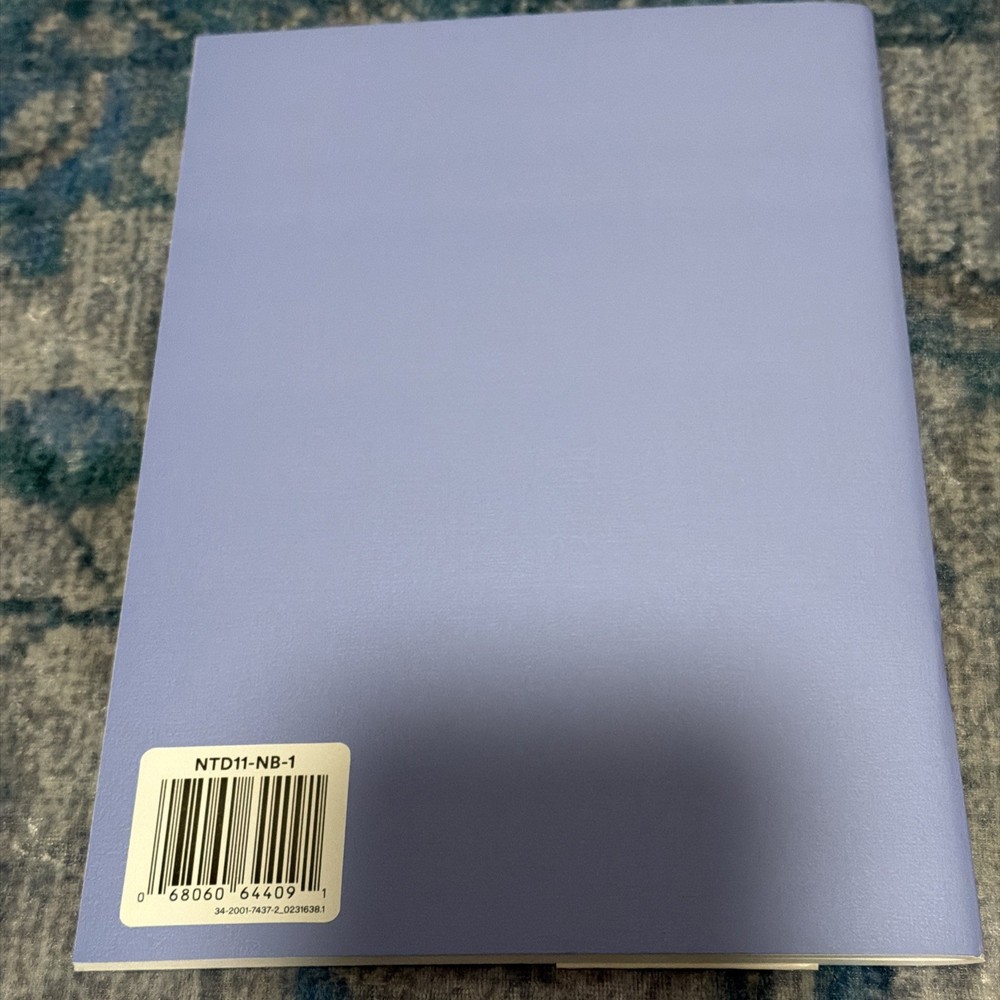 Noted by Post it Navy Blue Lined Weekly Notebook 64 Pages