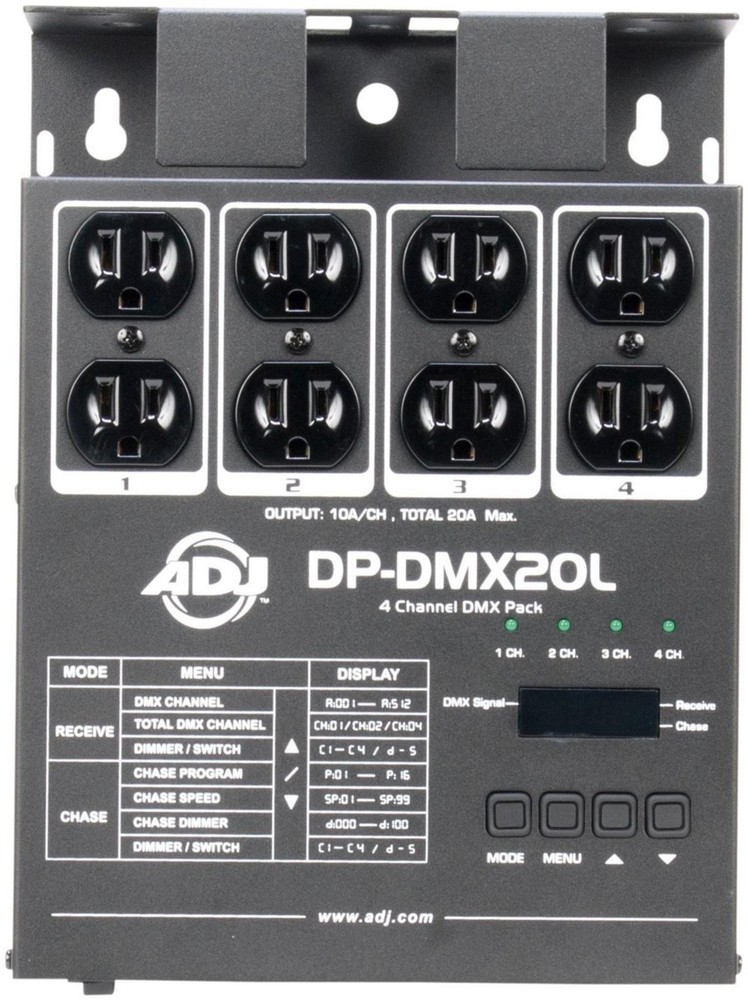 American DJ DP-DMX-20L DMX Dimmer Pack