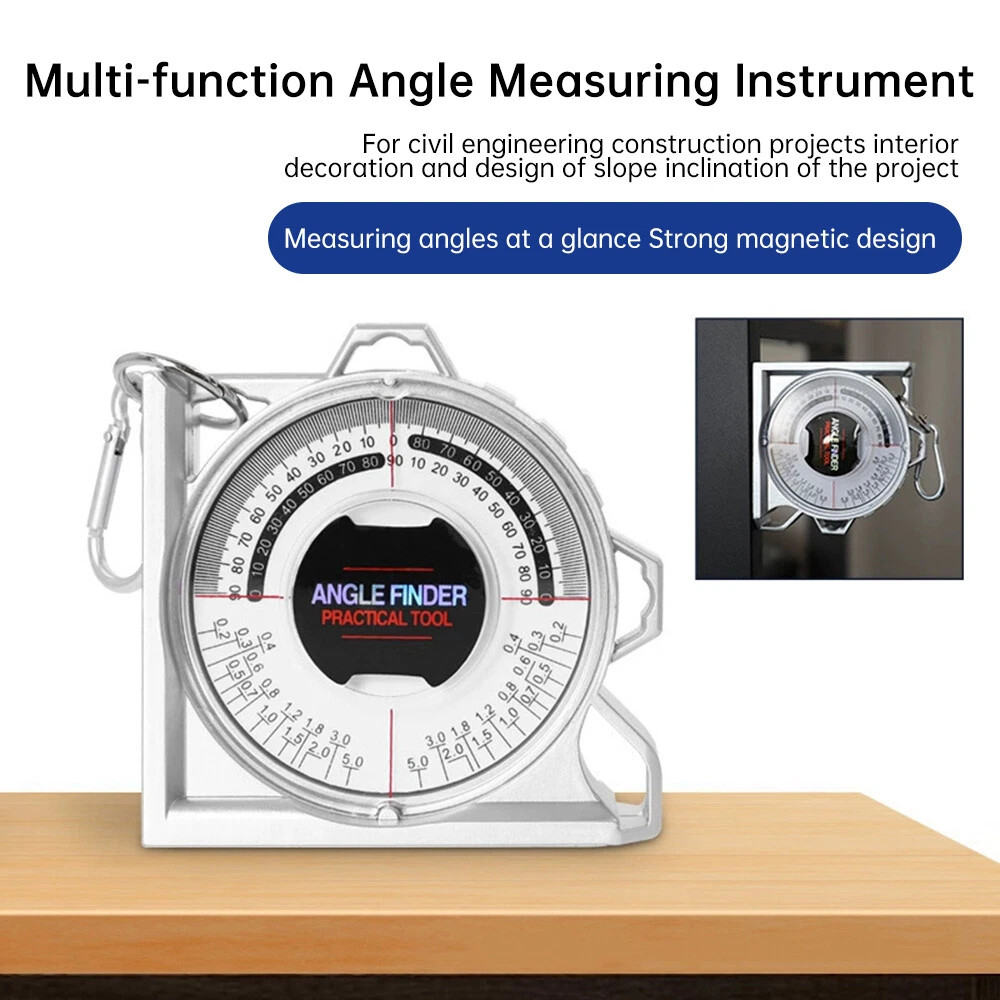 360°Magnetic Digital Protractor Angle Ruler Slope Level Inclinometer Level Meter