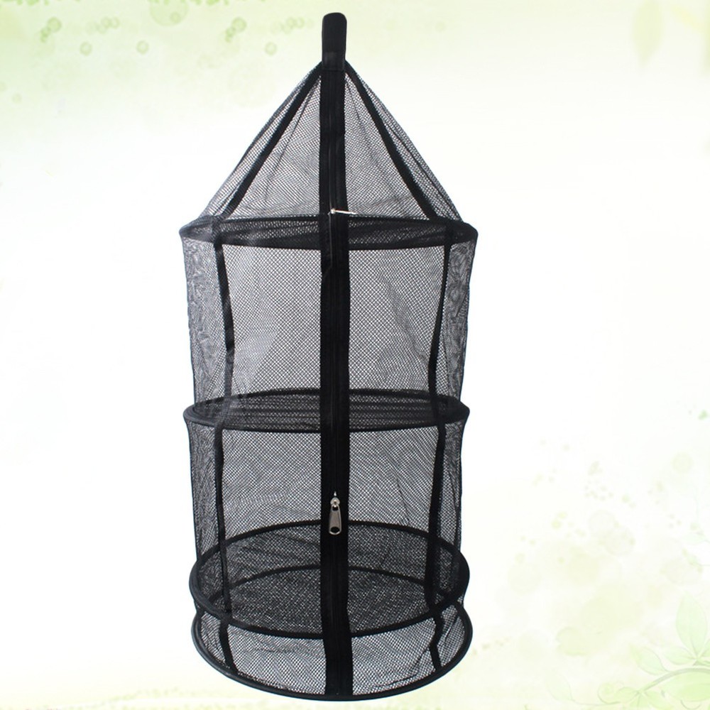 Herbs Drying Beans for Buds Folding Net Foldable Closed Zipper Mesh