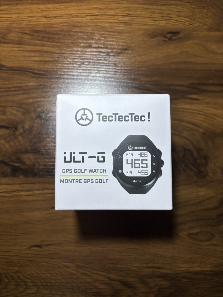 TecTecTec ULT-G Stylish, Lightweight and Multi-Functional Golf GPS Watch