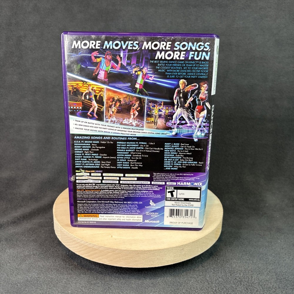 Xbox 360 Kinect Sensor (1414) with 4 Games Bundle - Play Bundle