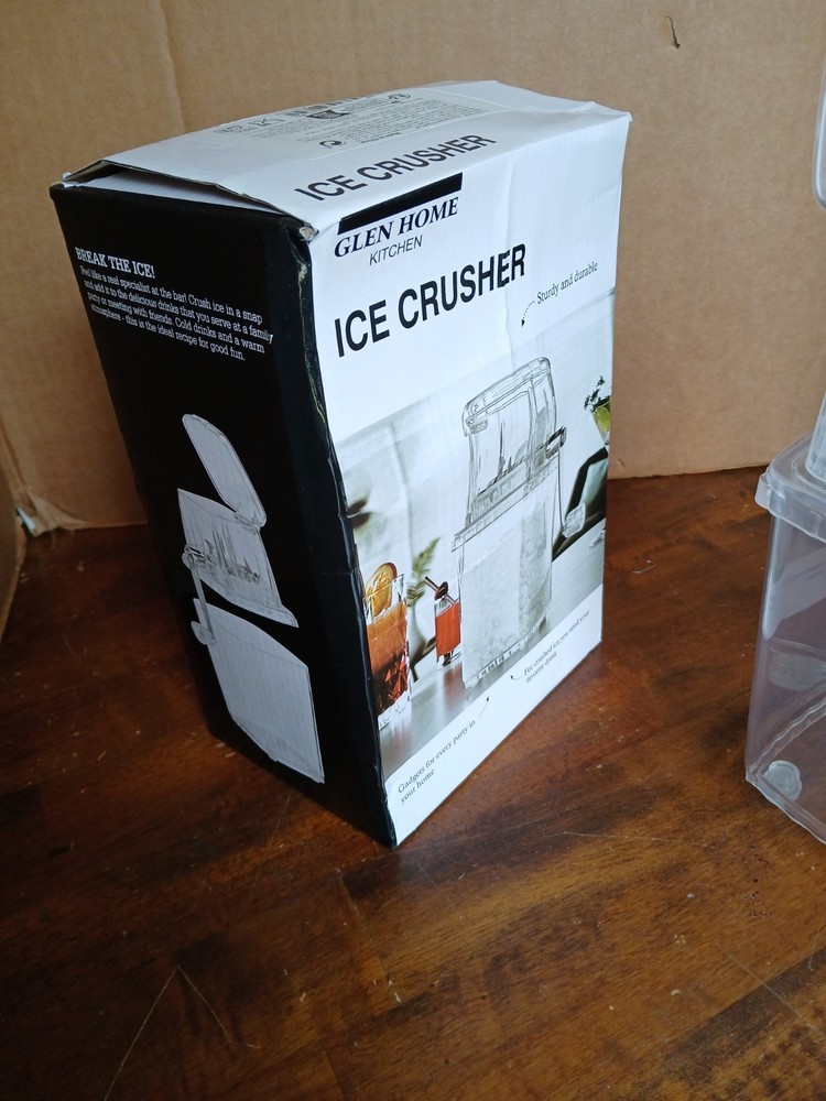 Ice Crusher / Ice Machine Clear Manual