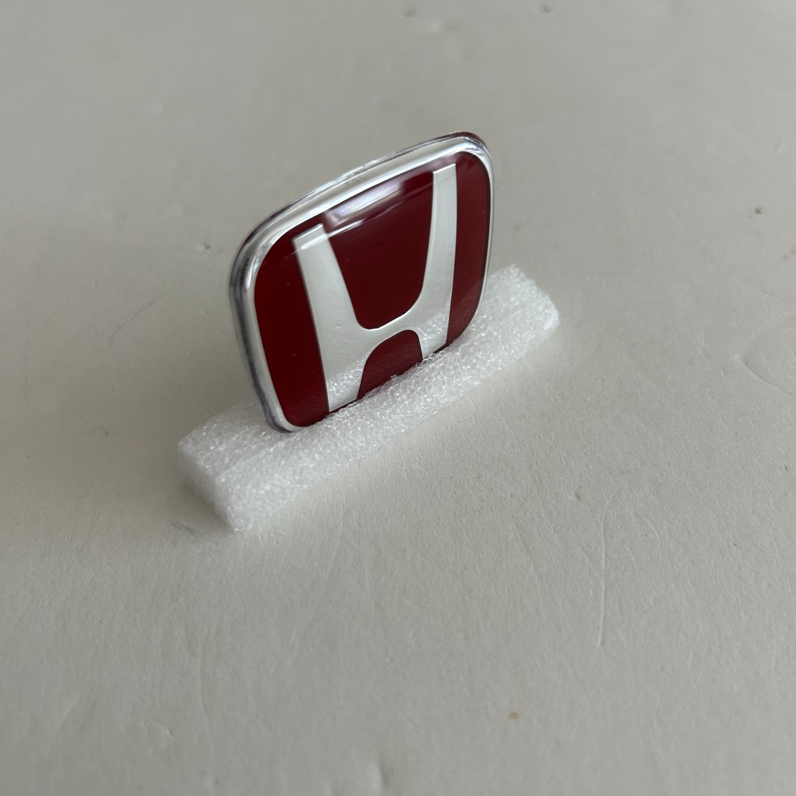 Red Emblem for Horn Button Honda Accord Civic Racing Logo Steering Badge