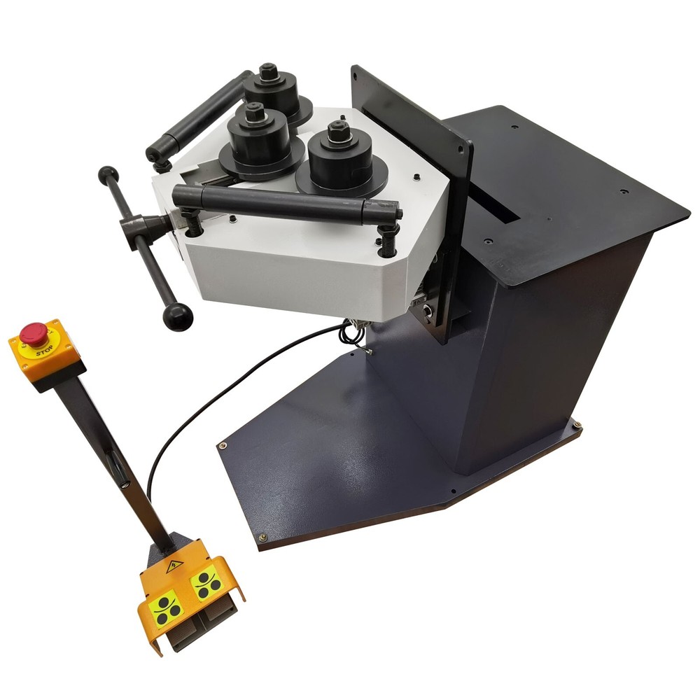 Electric Roll Bender Three-Roller Hydraulic Pressure Round Bending Machine