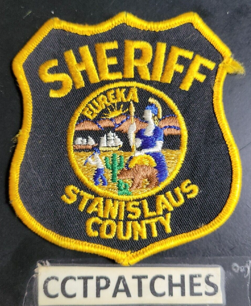 STANISLAUS COUNTY, CALIFORNIA SHERIFF SHOULDER PATCH CA