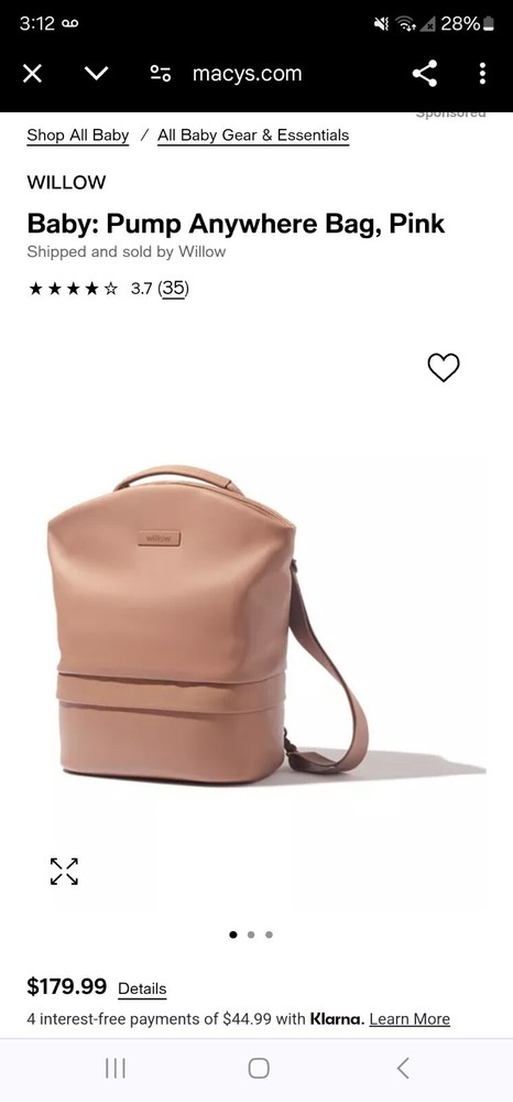 Willow Pump Anywhere Bag New Rt 170