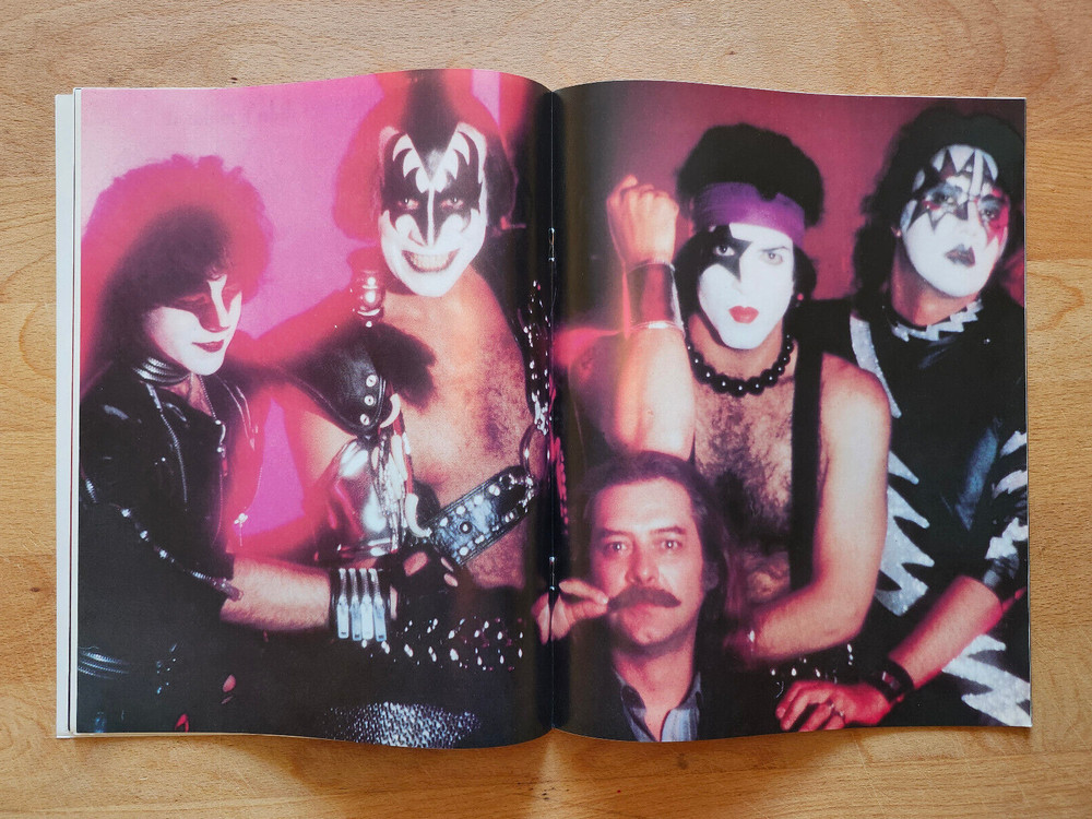 KISS This RARE Vintage Canada Magazine Vol 1 Num 4 Peter Criss Elder Centerfold