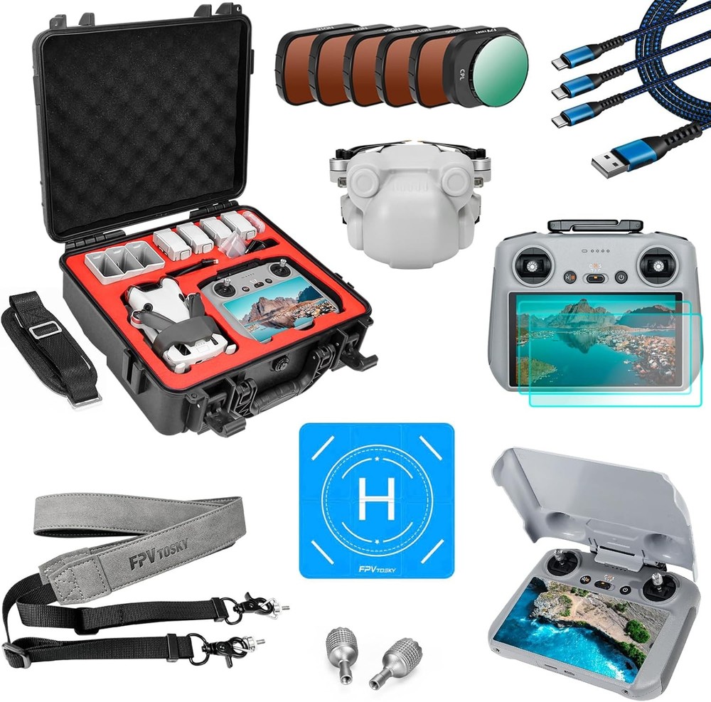 DJI Mini 4 Pro Combo 9 in 1 Hard Case Kit