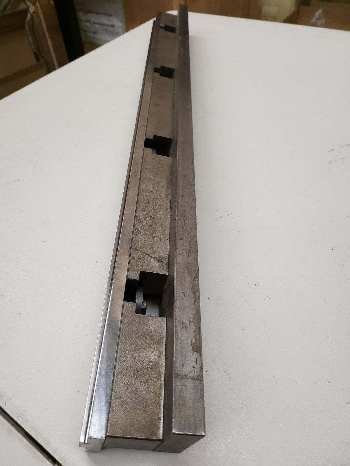 Press Brake 2V Die Holder 2.25" Tall X 2.362" Wide 32.87" Quick Change Die Rail