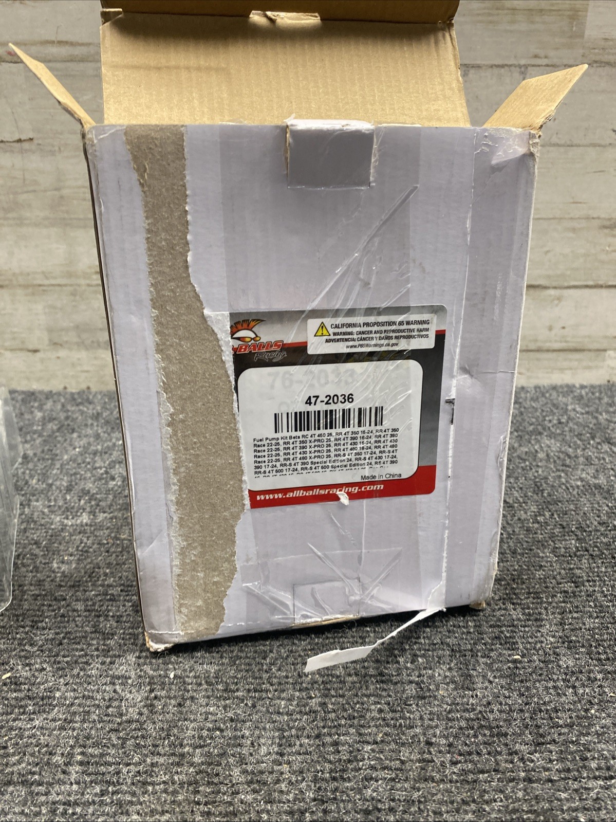 All Balls 47-2036 Fuel Pump Kit