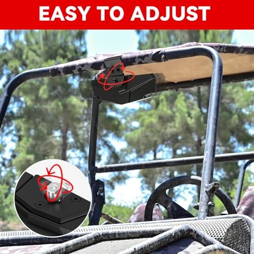 UTV Mirror,Special Process Rearview Mirror Compatible with For Polaris ranger