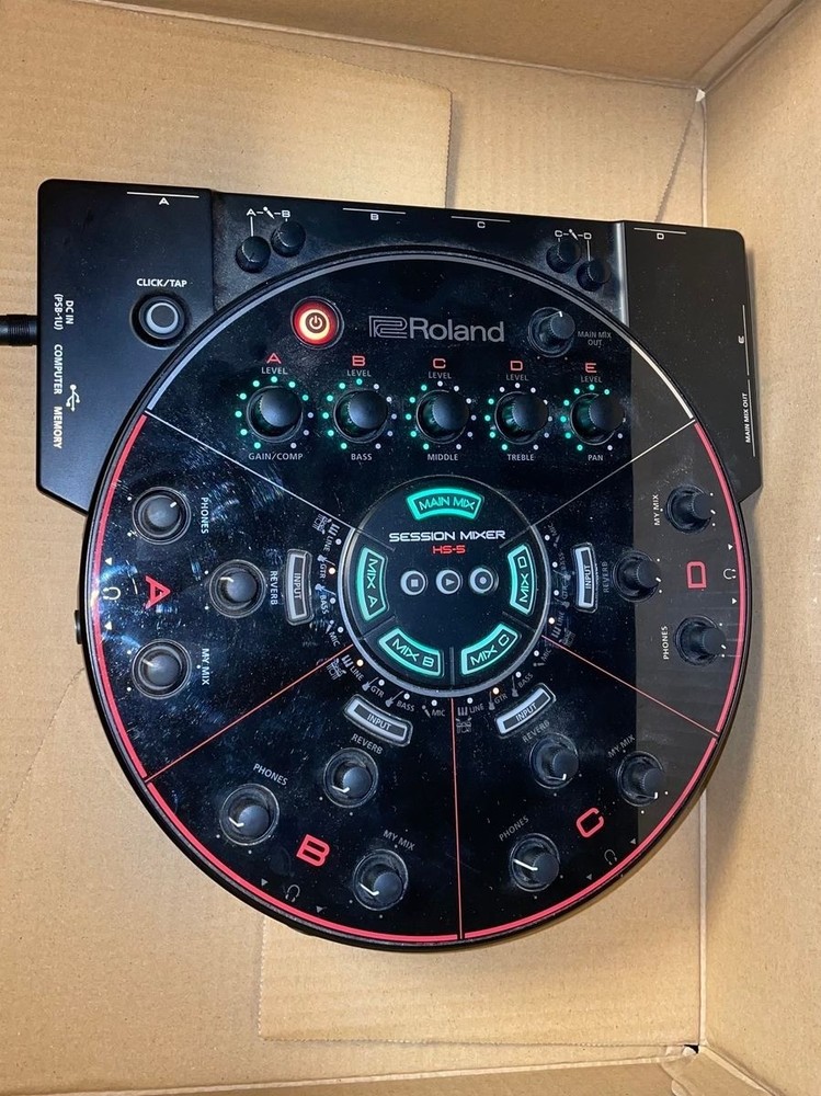 Roland HS-5 Session Mixer Digital Multitrack Recorder Good GP