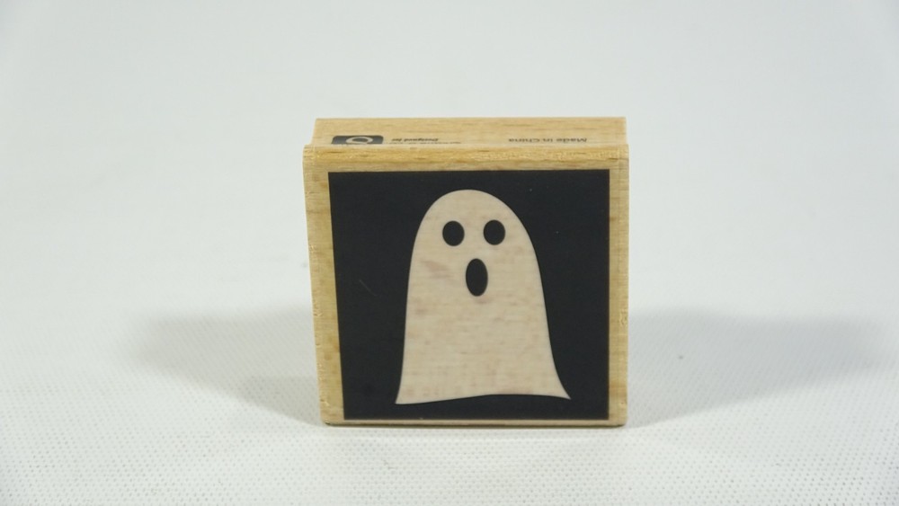 Hampton Art Katie & Co Ghost Rubber Stamp