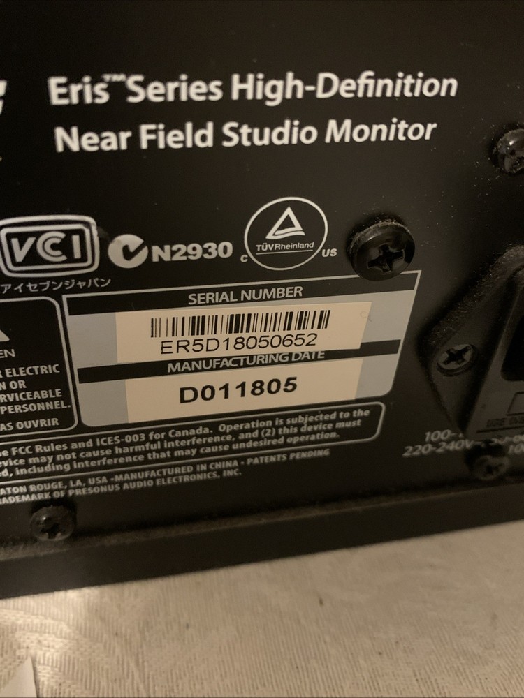 PreSonus Eris E5 2-Way 5-Inch Active Studio Monitors Pair E-5 Speakers Tested