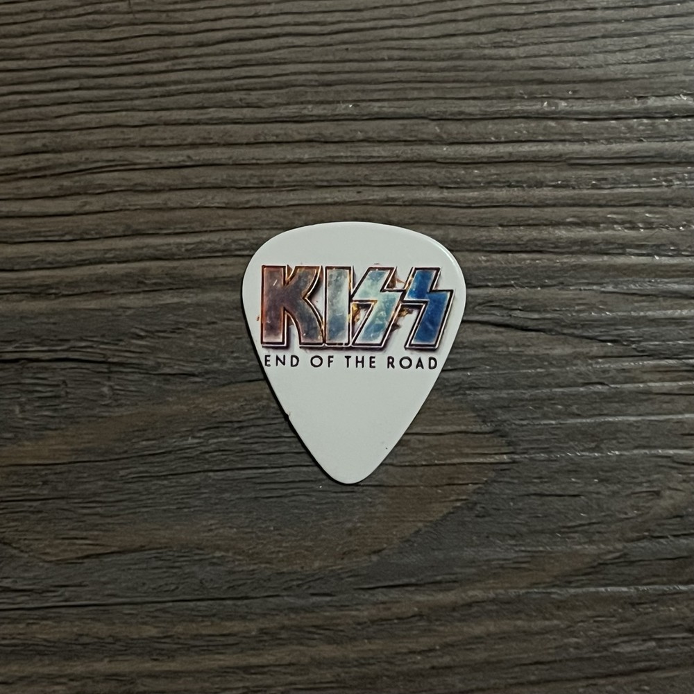KISS - TOMMY THAYER Signature 2019 End of the Road Tour Issued Guitar Pick