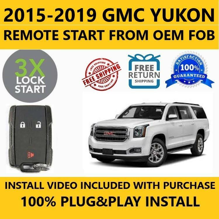 100% Plug & Play Remote Start Starter 2014-2018 GMC YUKON