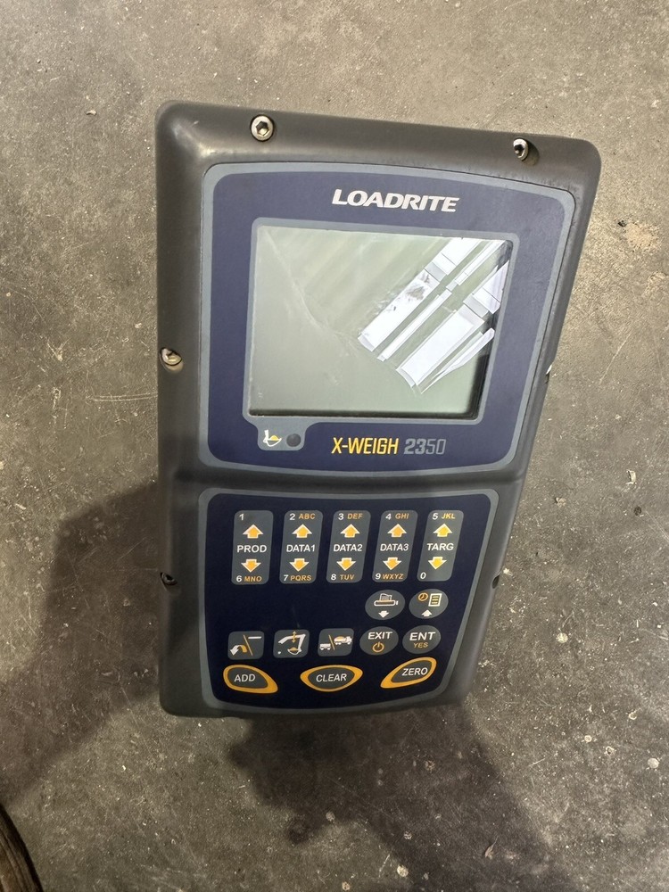 Loadrite X2350 X-Series Payload Management System Control Panel GPS Trimble