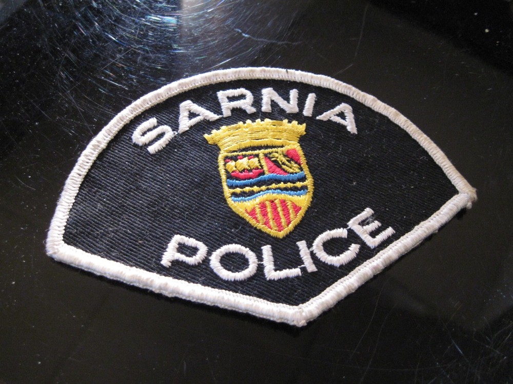 19??   Sarnia  Police  .         patch