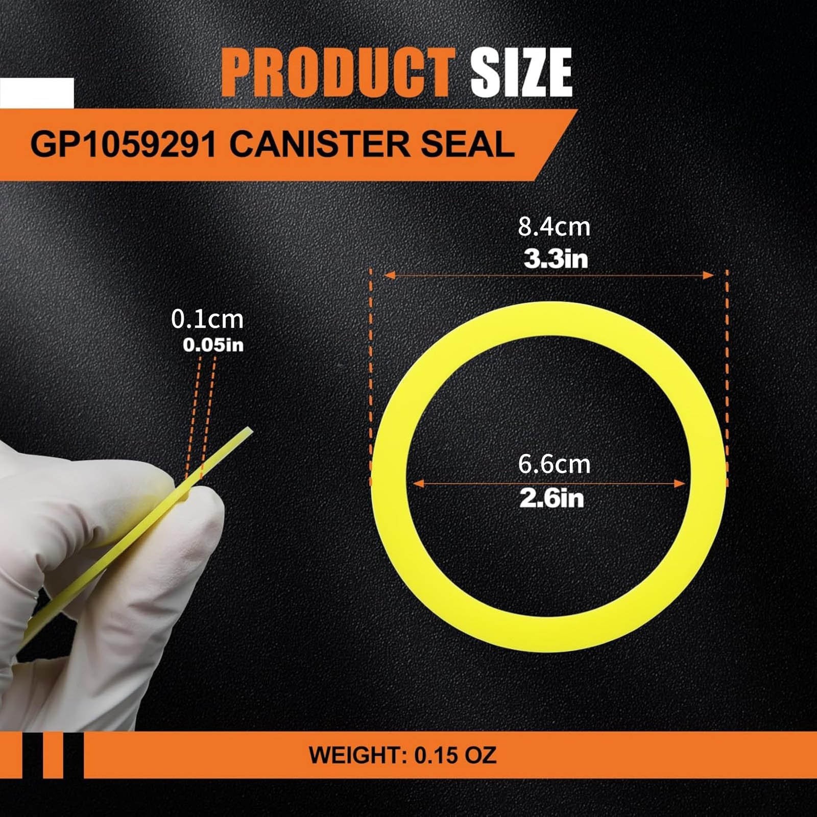 Great Quality 6 Pack GP1059291 Silicone Toilet Flush Valve Seal For Kohler