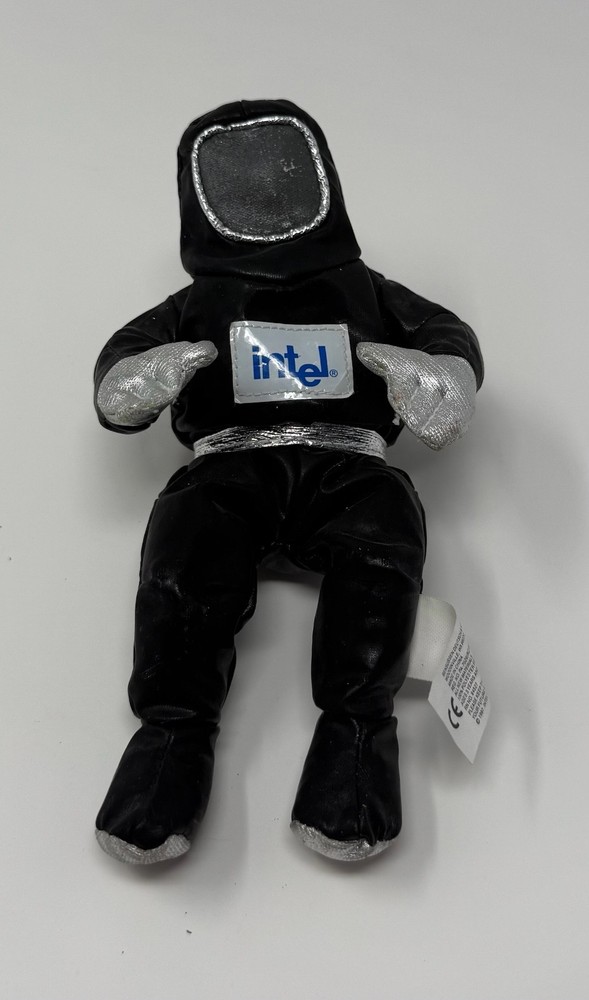 Intel Black Spaceman / Bunny People Plush