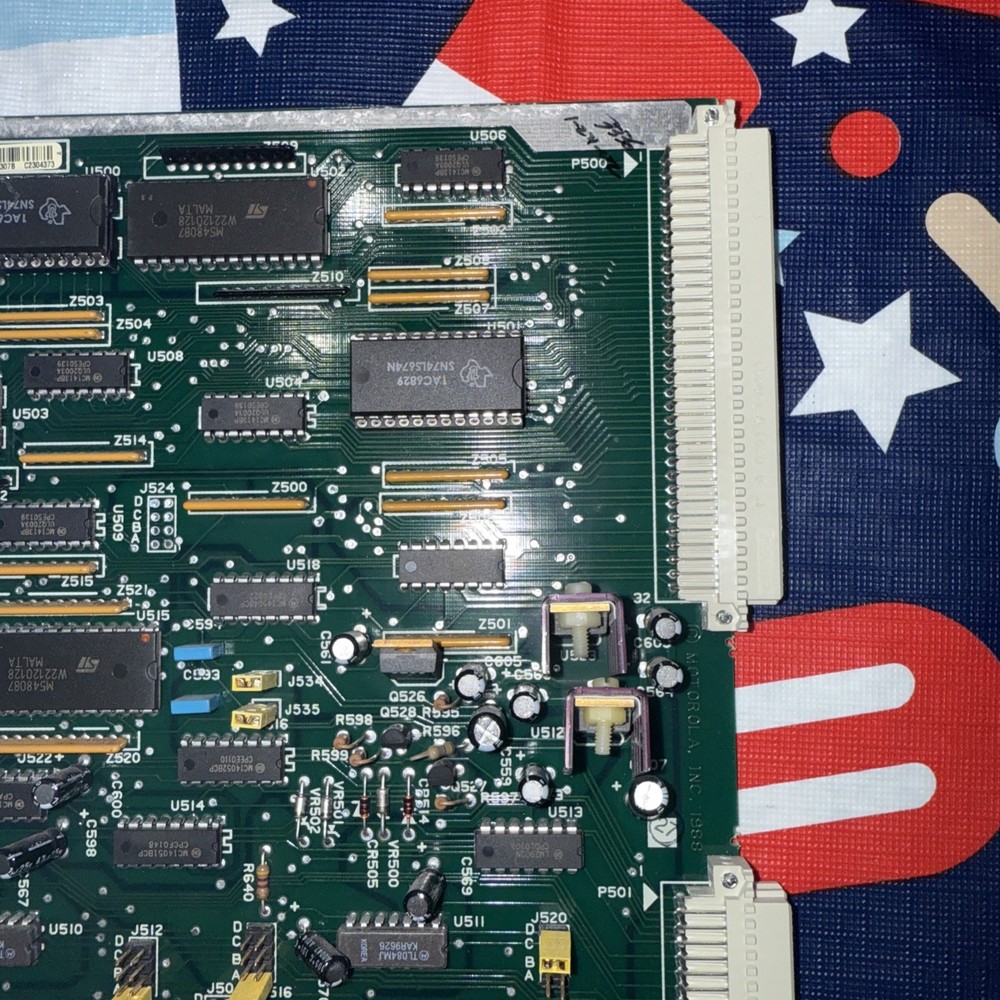 Motorola Board QRN4307B, Cool, Interesting Chips / Microprocessors