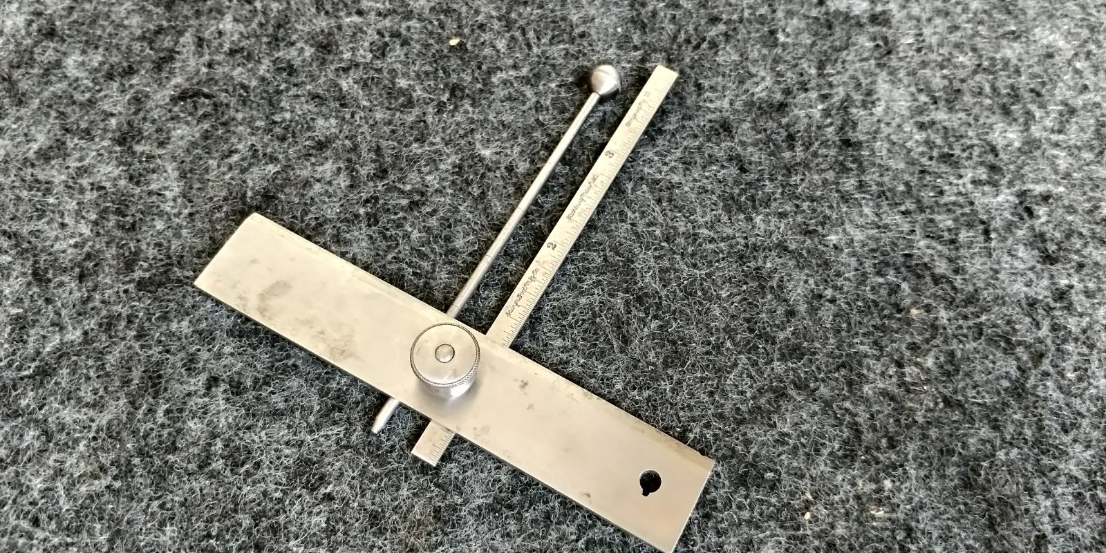 ANTIQUE Sawyer #57 Depth Gage machinist tool GREAT Condition