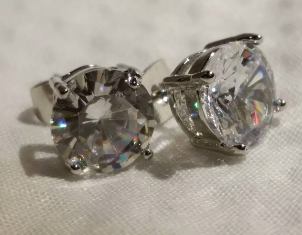 Brilliant Rhinestone Stud Earrings