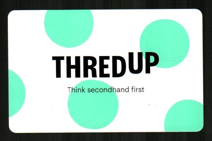 THREDUP Think Secondhand First ( 2023 ) Gift Card ( $0 )