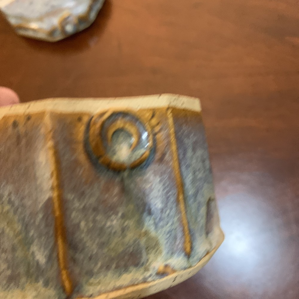 small handmade pottery Container/candy Dish