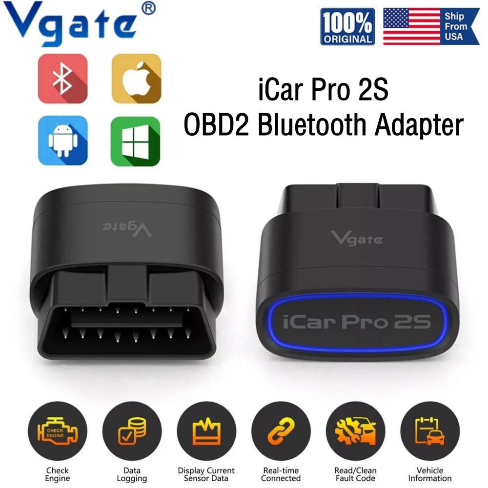 Vgate iCar Pro 2S Bluetooth OBD2 Scanner Car Diagnostic Tool Code Reader