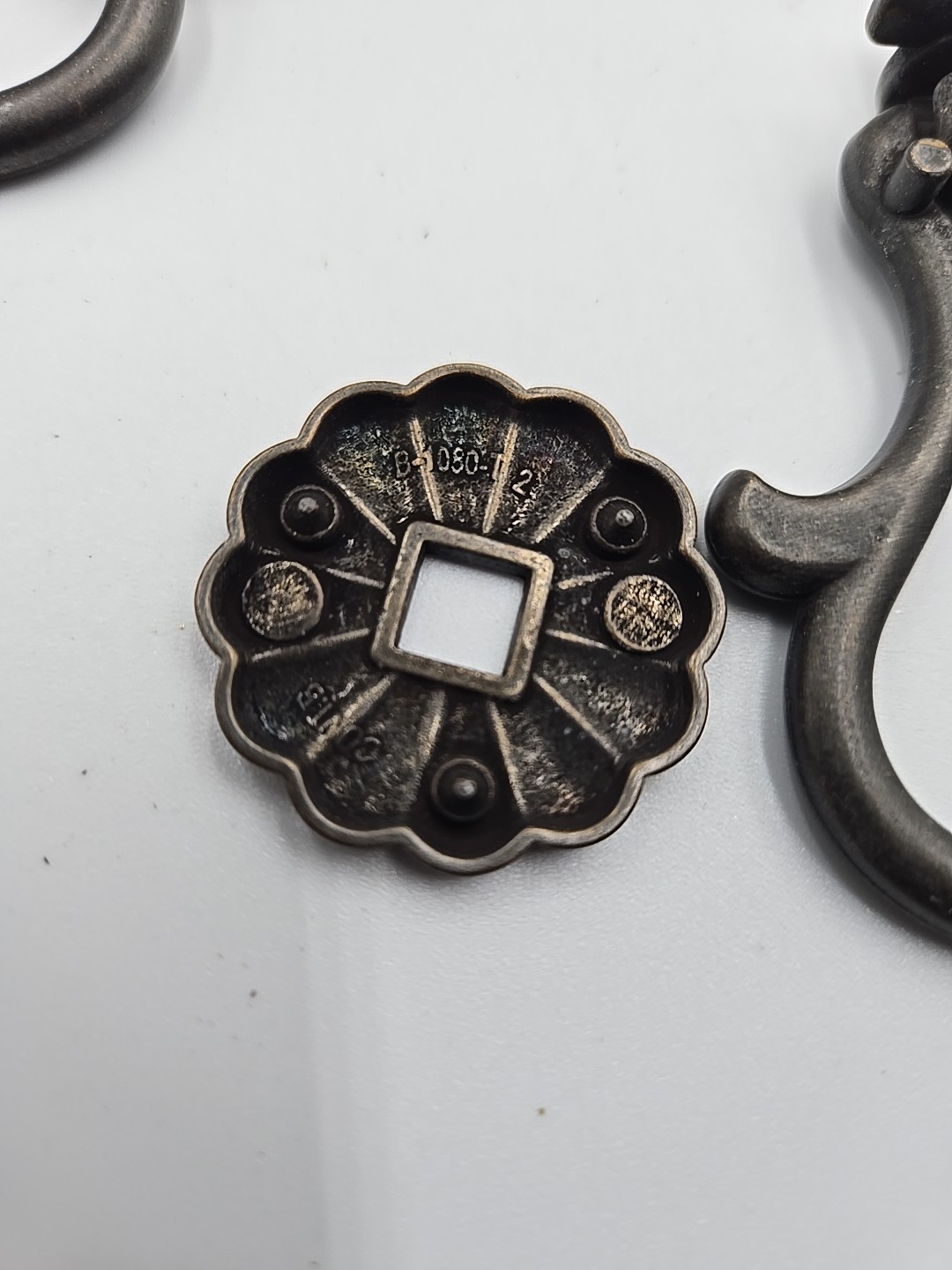 28 French Provincial Antique Drop Ring Drawer Pull Victorian Cabinet Handle