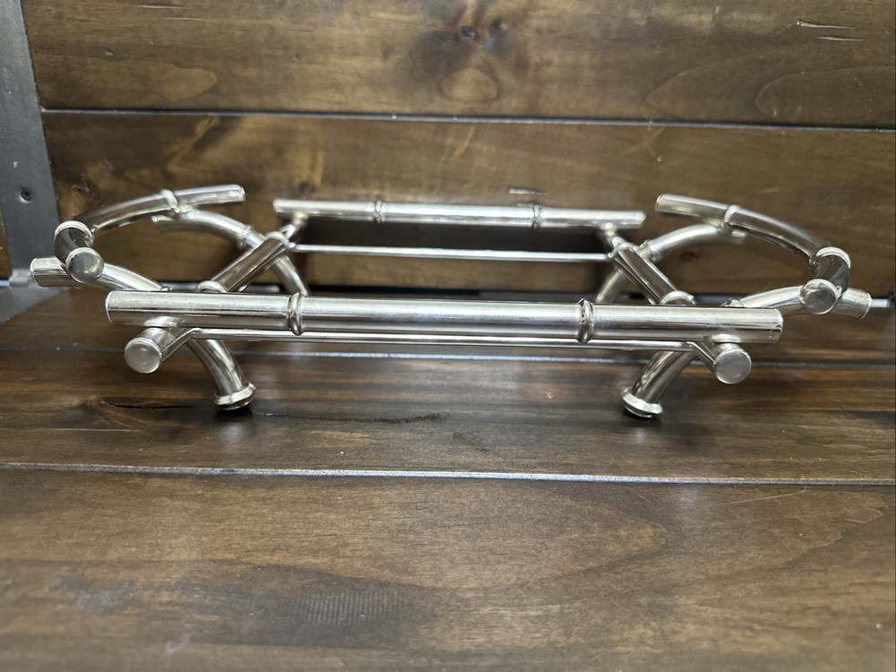 8” x 8" Square Silver Metal For PYREX Casserole Holder Cradle Tray (holder only)